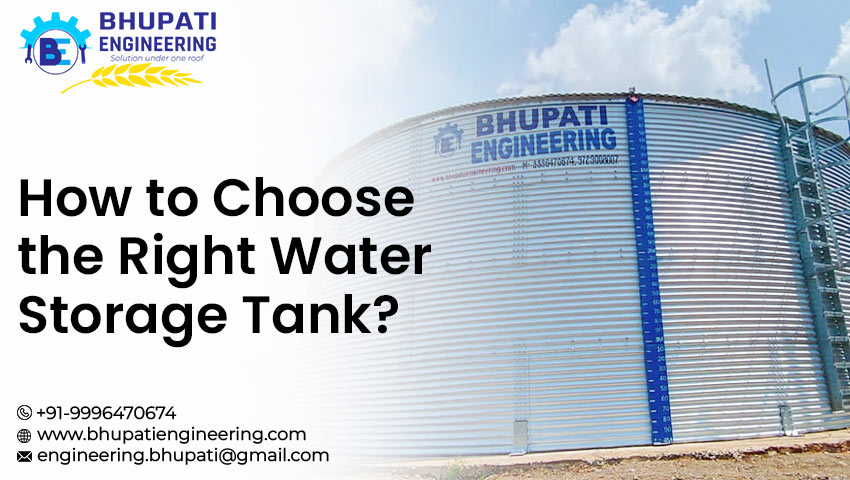 Water Storage Tanks Manufacturers & Exporters